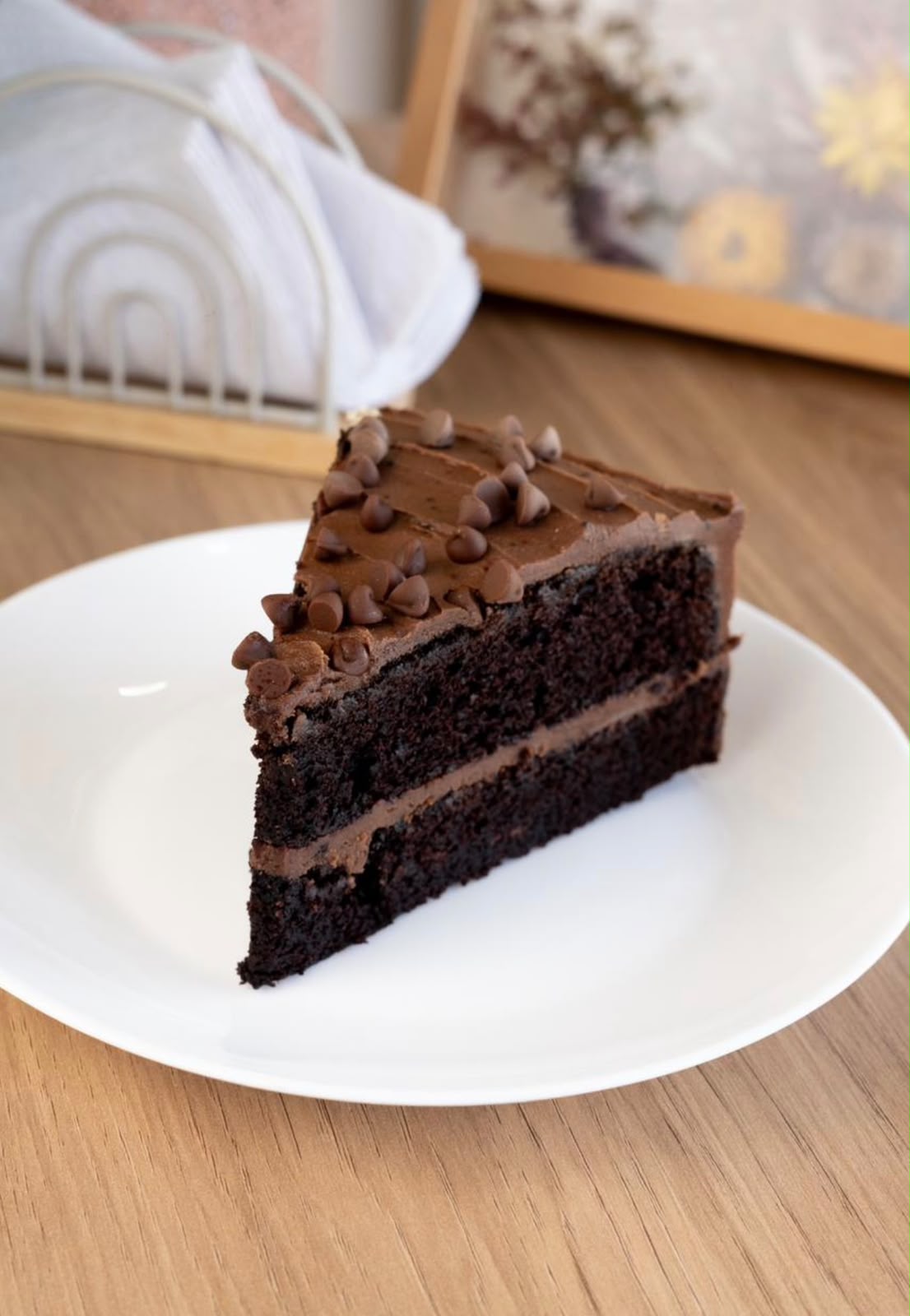 Torta de chocolate – porción