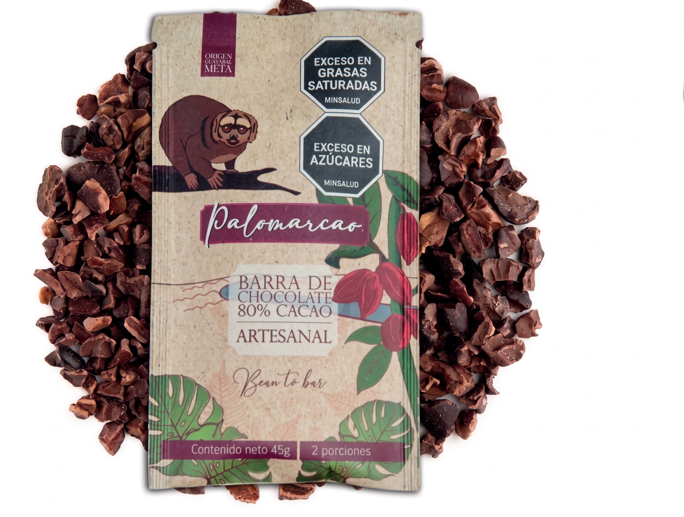 Chocolatina 45g – 80% cacao
